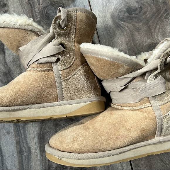 AUSTRALIA LUX COLLECTIVE girls suede boots size 13 - Picture 8 of 8